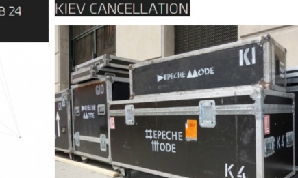 Группа Depeche Mode отменила концерт в Киеве