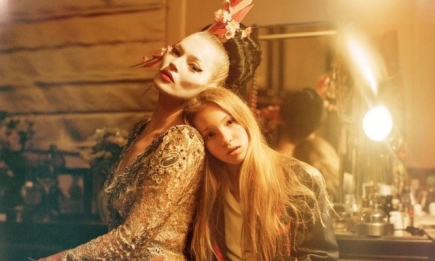 Кейт Мосс вместе с 13-летней дочерью появилась на обложке Vogue