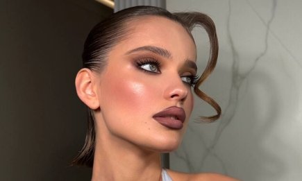 Макіяж губ з яскравим контуром — головний тренд зими 2025/2026, який збільшить ваші вуста (ФОТО)