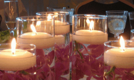 Светлые идеи: свечи в осеннем интерьере