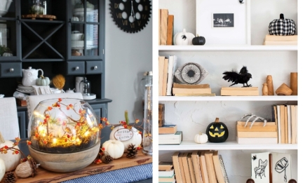 Венки, террариум и свечи: как стильно украсить дом к Хэллоуину (ФОТО)