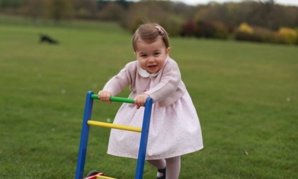 Новые фото принцессы Шарлотты: малышке исполнился годик