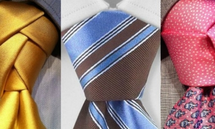 Как помочь мужчине завязать галстук: мастер-класс