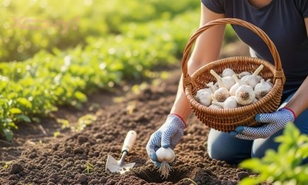 Внесете перед посадкой озимого чеснока и лука – головки вырастут размером с кулак