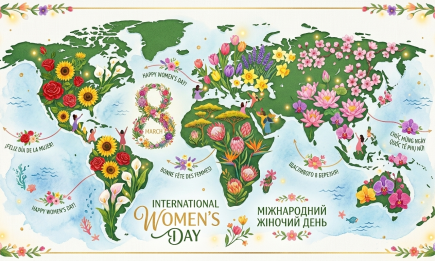 Как звучит весна в мире: подборка искренних поздравлений к 8 Марта на разных языках