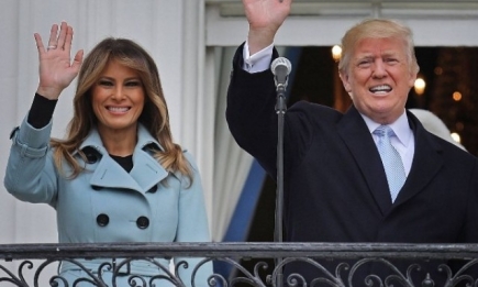 Счастливые Мелания и Дональд Трамп покорили всех на пасхальном приеме в Белом доме (ФОТО+ВИДЕО)