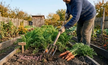 Не торопитесь доставать лопату: когда на самом деле нужно выкапывать морковь, чтобы она не сгнила до весны