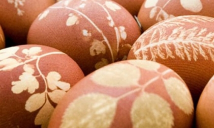 Как покрасить яйца луковой шелухой: топ 5 вариантов