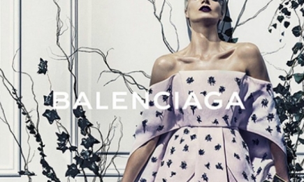 Дарья Вербова стала лицом весенне-летней коллекции Balenciaga 2014