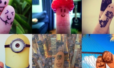 Fingerselfie - новое увлечение в Instagram