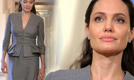 Всего за месяц Анджелина Джоли заметно поправилась