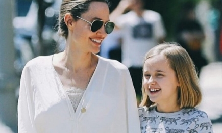 Анджелина Джоли прогулялась по Лос-Анджелесу в компании подросшей дочери (ФОТО)