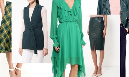 Зеленый – новый черный: подборка стильной одежды в одном из модных цветов осени 2016
