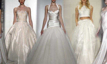 Неделя свадебной моды в Нью-Йорке весна 2015: лучшие платья