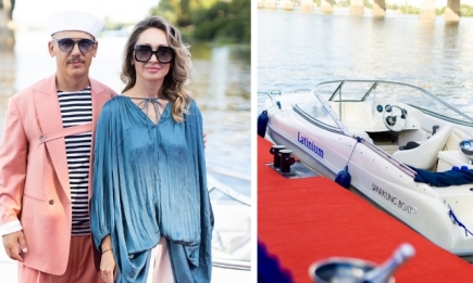 Лето, шампанское и катер-кабриолет: как прошла звездная презентация сервиса прогулок по Днепру — Sparkling Boat