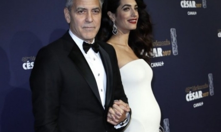 Счастливый Джордж Клуни с беременной женой восхитили очередным выходом в свет (ФОТО)