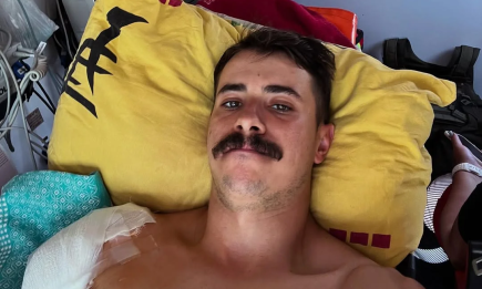 Син Костянтина Грубича Ярослав вперше вийшов на зв'язок після важкого поранення і втрати руки: "Подвигів великих не маю" (ФОТО)