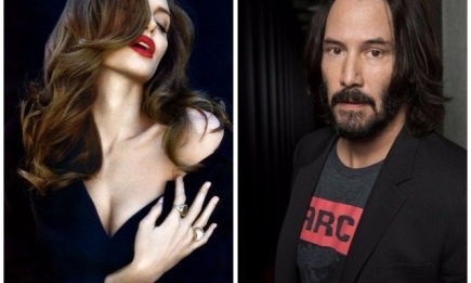 СМИ: Аджелина Джоли уже год встречается с Киану Ривзом
