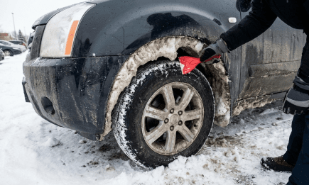 Как защитить колесные арки от налипания снега: простые решения для зимних дорог