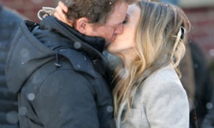 Джессика Паркер и Грег Киннер слились в страстном поцелуе. ФОТО!