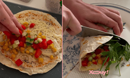 Сытный завтрак из лаваша и горсточки фарша: вы приготовите его за 5 минут (ВИДЕО)