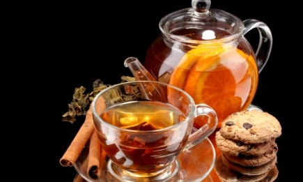 Все буде смачно 30.08.2015: ароматный чай с апельсинами и яблоком