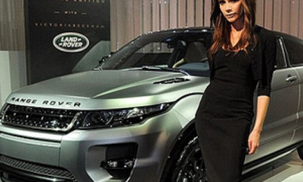 Виктория Бекхэм презентовала новый Range Rover