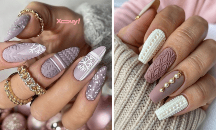 Затишний манікюр на зиму: ефект светра, гілки і тварини — як це зробити за лічені хвилини, майстер-клас (ФОТО, ВІДЕО)