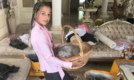 Дочь-подросток Анастасии Волочковой удивила длинными ногами и смелой прической (ФОТО)