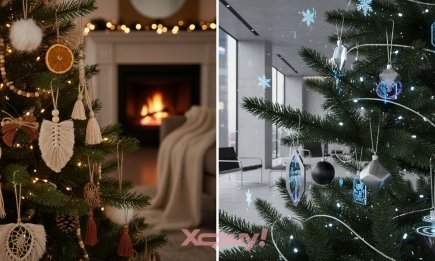 Хай-тек, бохо чи лофт: який вигляд мають ялинки оформлені у різних стилях інтер'єру