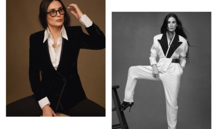 Роскошная Деми Мур украсила обложку Vogue Spain (ВИДЕО)