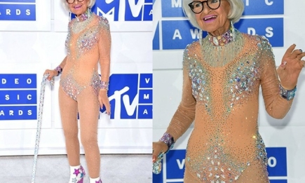 Самая эпатажная бабушка в мире появилась на красной дорожке MTV VMA-2016 в вызывающем наряде