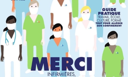 "Наши герои": французский Elle посвятил номер медработникам, которые сражаются с COVID-19