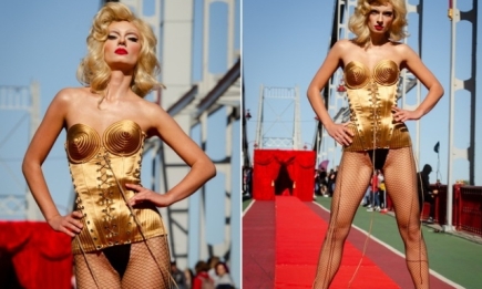На "Супер Топ-модели по-украински" дефилировала Мадонна? Эксклюзивные фото