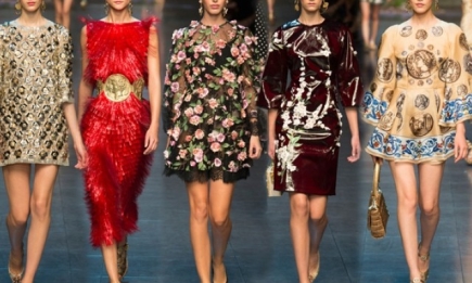 Неделя моды в Милане: Dolce&amp;Gabbana весна-лето 2014