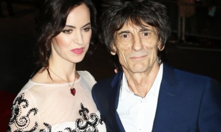 71-летний гитарист The Rolling Stones Ронни Вуд готовится стать отцом в седьмой раз