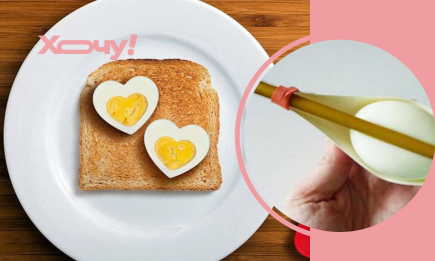 Як зробити яйце-сердечко: оригінальний романтичний сніданок своїми руками