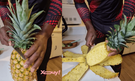 Как чистить ананас "цветочком": самый быстрый способ (ВИДЕО)