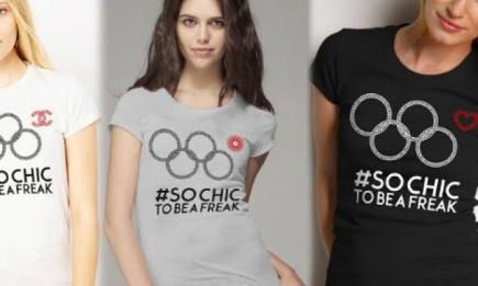 Андре Тан презентовал коллекцию футболок к Олимпиаде 2014