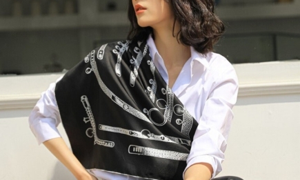 Как красиво носить платок: создавайте уникальные образы с этой простой деталью гардероба (ФОТО)