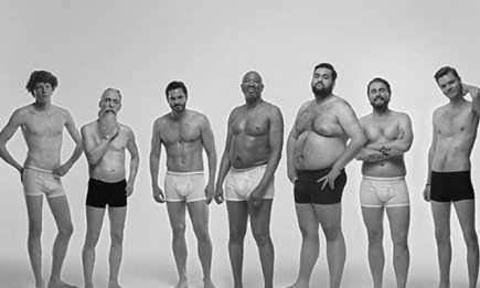 Как обычные мужчины заменили Роналдо и Бэкхема в рекламе нижнего белья