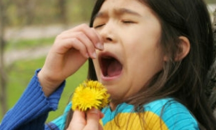 Сезонная аллергия у детей