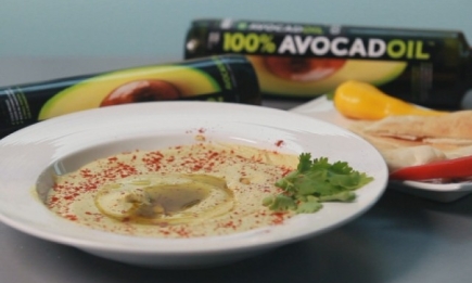 Хумус с маслом авокадо. Видео-рецепт