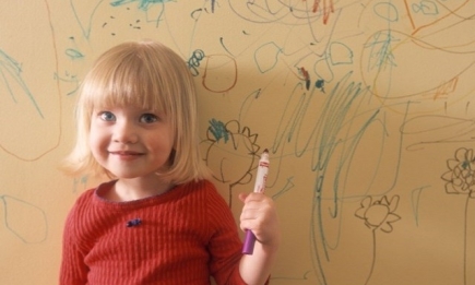 Рисование на стенах: как осуществить мечту ребенка