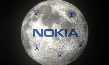 Космические технологии: Nokia проведет мобильный интернет и сотовую связь на Луне