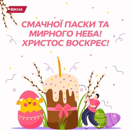 Красивые поздравления с Пасхой на украинском языке в стихах, прозе и смс - фото №6