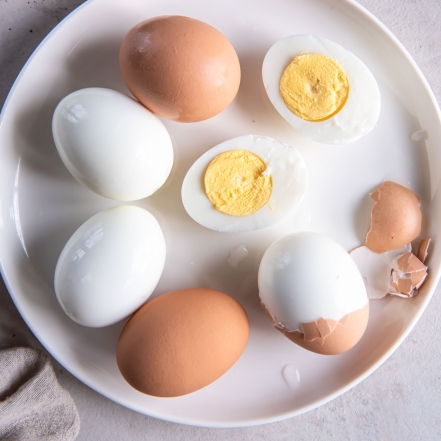 Як зробити, щоб яйця легко очищались