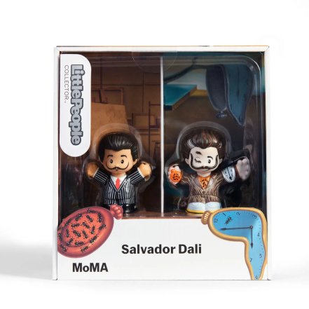 Новые игрушки от Mattel и MoMA — Барби в платье Звездная ночь Ван Гога, фигурки Клода Моне и Сальвадора Далее