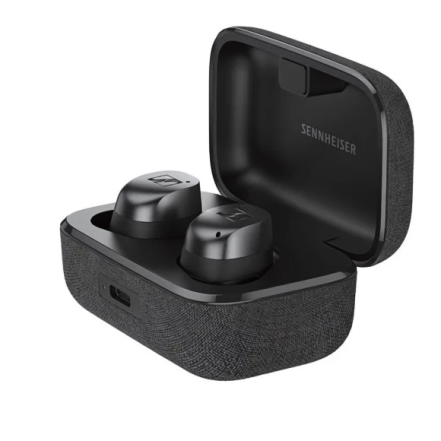 Премиальные наушники Sennheiser Momentum True Wireless 4 с текстильным кейсом