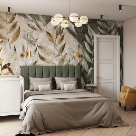 В моду увійшли зелені спальні: найкращі дизайни інтер'єру 2024 (ФОТО) - фото №9